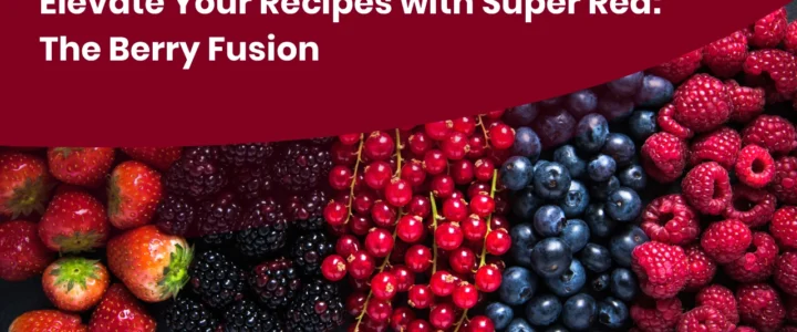 Premium spray dried super red berry powders from Vinayak Ingredients, offering health benefits for food and beverage innovations.